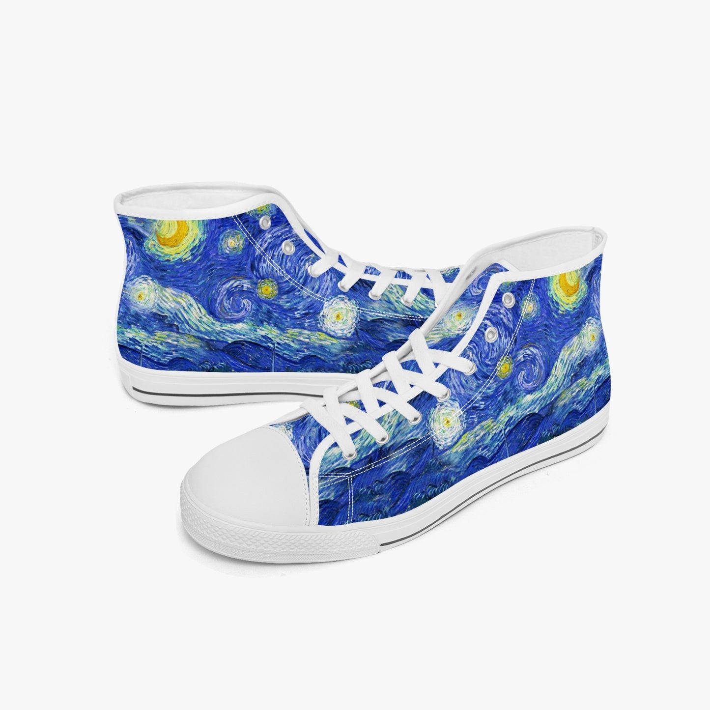 Van Gogh Starry Night High Top Sneakers (JPVGST1)