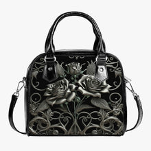 Load image into Gallery viewer, Silver Filigree Roses Shoulder Purse Handbag (JPCH1)
