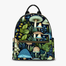 Load image into Gallery viewer, Mushroom Core Green and Blue Forest Small Back Pack (JPBPMGB1)
