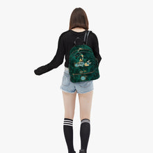 Load image into Gallery viewer, Alice in Wonderland Bottle Green Small Backpack - Student Back Pack - Alice Cosplay Bag (JPBPGA)
