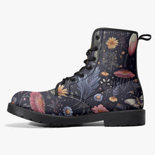 Load image into Gallery viewer, CottageCore Vegan Leather Boots - Floral ForestCore Boots (JPCC1)
