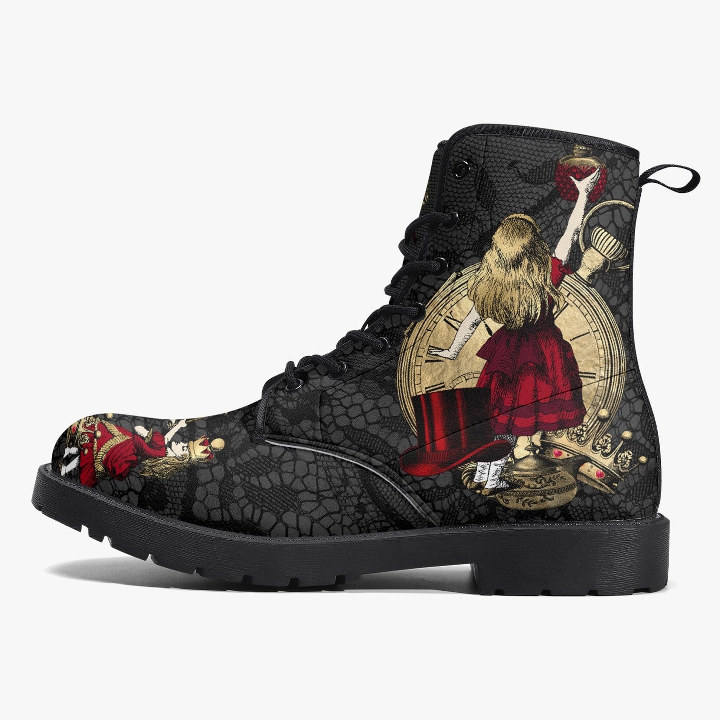 Alice in wonderland Gothic boots (JPREG80b)