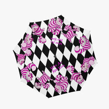 Load image into Gallery viewer, Cheshire Cat - Alice in Wonderland Automatic Umbrella - Mad Hatter Tea Party Parasol (UMCC)

