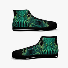 Cthulhu Hi Top Sneakers - HP Lovecraft Sea Monster Shoes (JPSNCTHULHU)