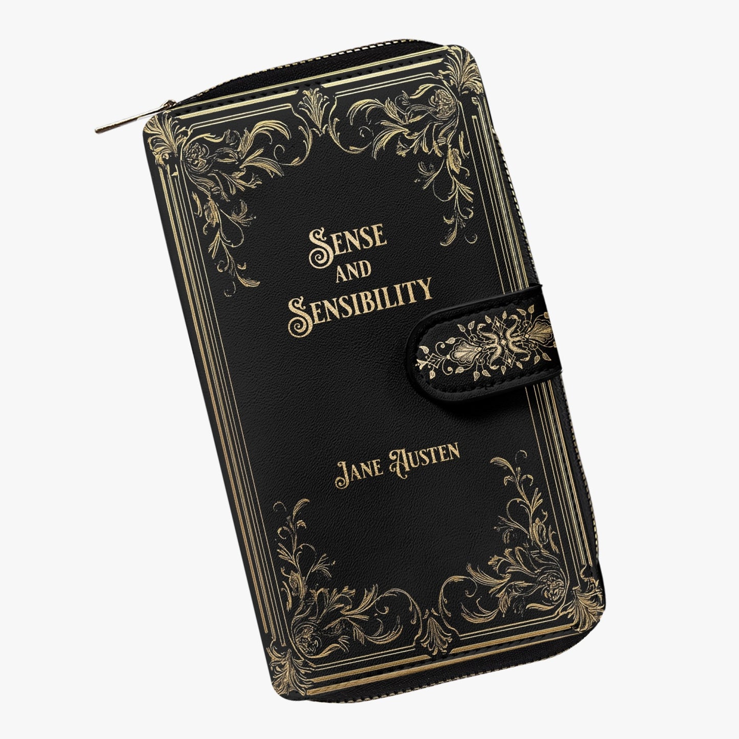 Jane Austen - Sense and Sensibility Zipper Wallet (JPJAWALL)