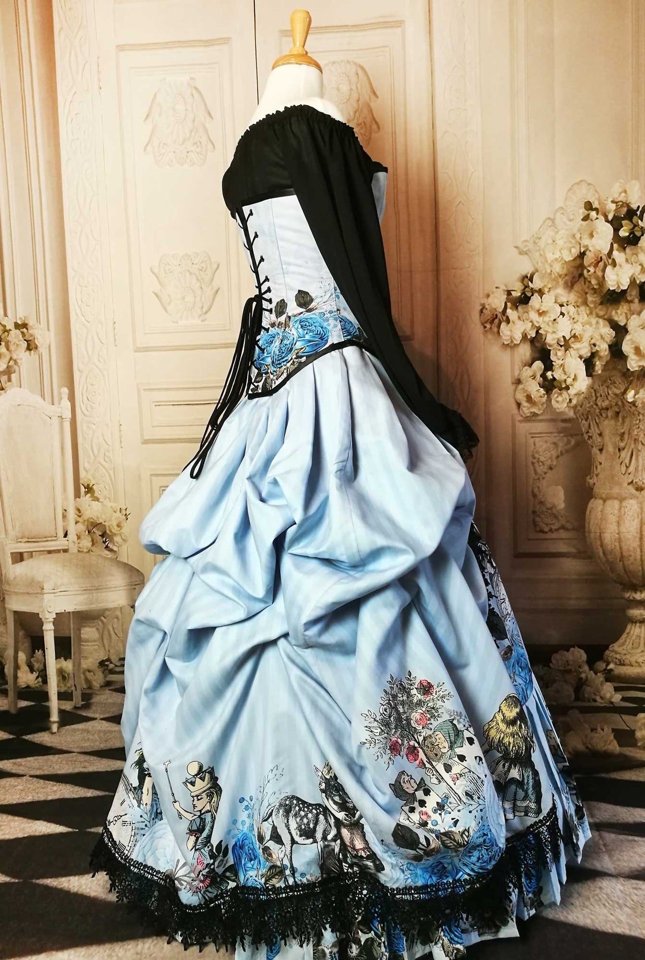 black long sleeve tuxedo dress Drama Queen Tuxedo Dress main image 1