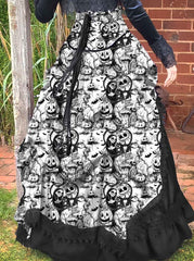 Nightmare Before Christmas Victorian Corset Gown