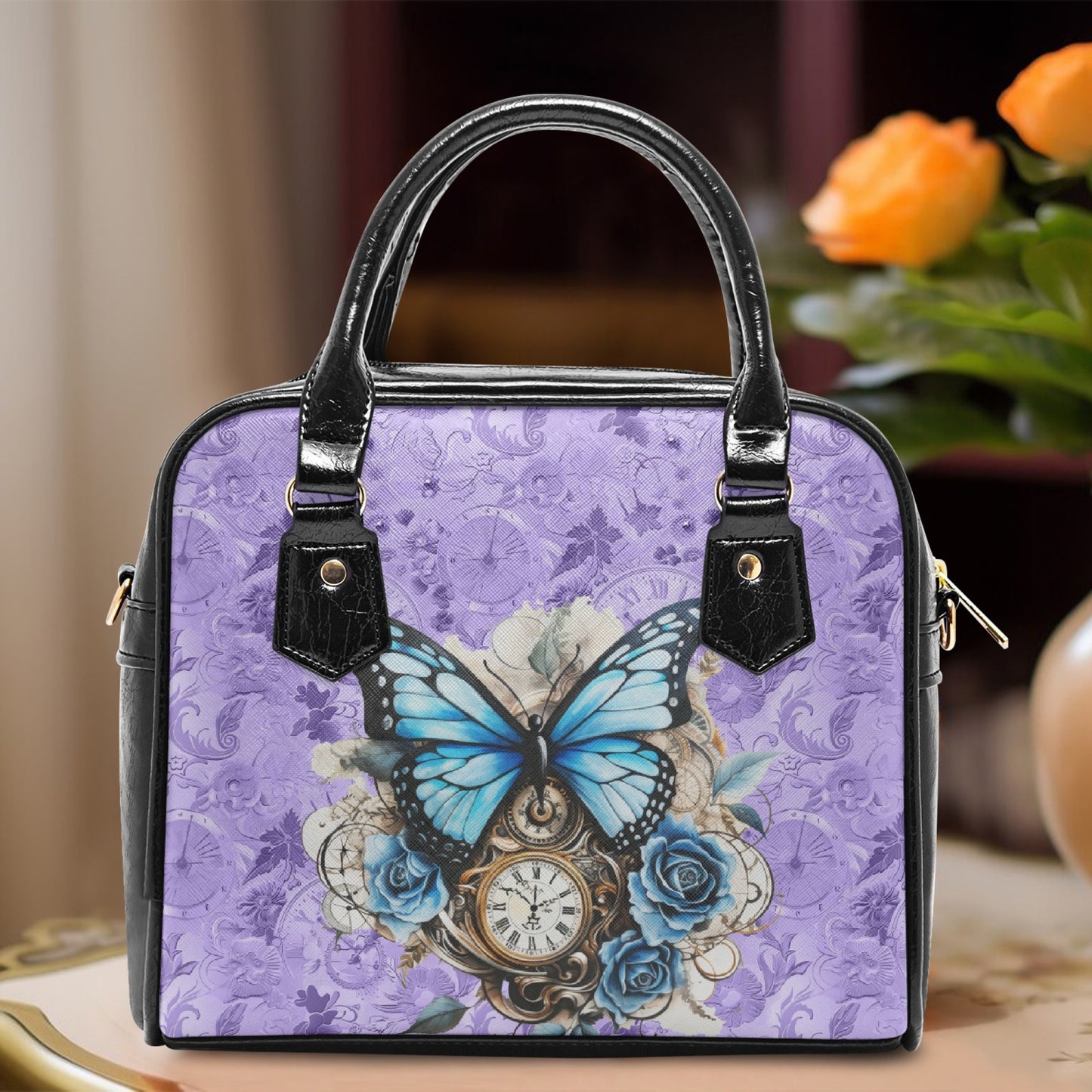 Steampunk Clockwork Butterfly Handbag (JPSBUT1)