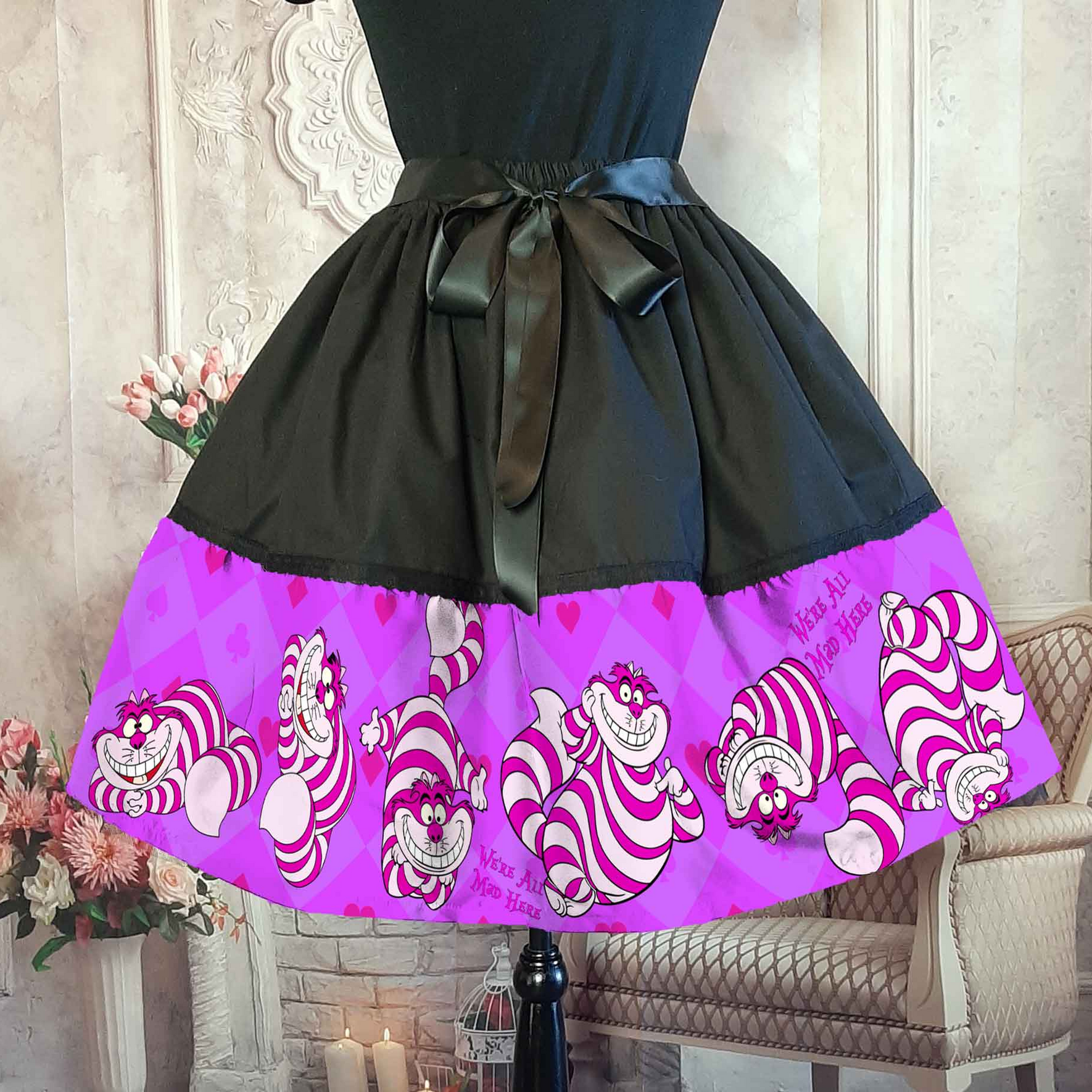 cheshire cat prom dress Got the Cheshire Cat tail so had to make a dress to go with it