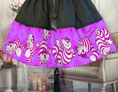 Cheshire Cat Tea Party Skirt - Mad Hatter Tea Party Costume - Alice Cosplay