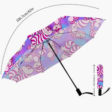 Load image into Gallery viewer, Cheshire Cat - Alice in Wonderland Automatic Umbrella - Mad Hatter Tea Party Parasol (UMCC2)
