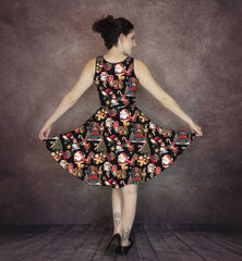 Christmas Party Dress - Playful Plus Size Friendly Christmas Dress