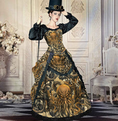 Cthulhu Costume - Steampunk Wedding Dress
