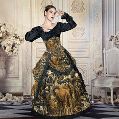 Cthulhu Costume - Steampunk Wedding Dress