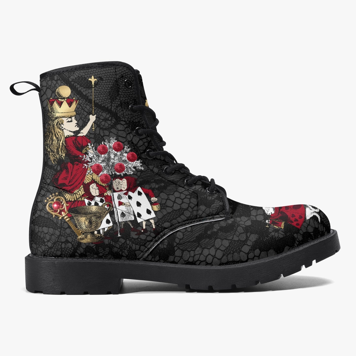 Alice in wonderland Gothic boots (JPREG80b)