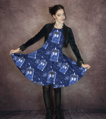 Doctor Who Tardis Dress - Convention Dress - Plus Size Friendly