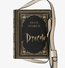 Dracula Book Purse – Vintage Gothic Literary Shoulder Bag