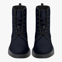 Load image into Gallery viewer, Dark Navy Blue Combat Boots (JPNAV2)
