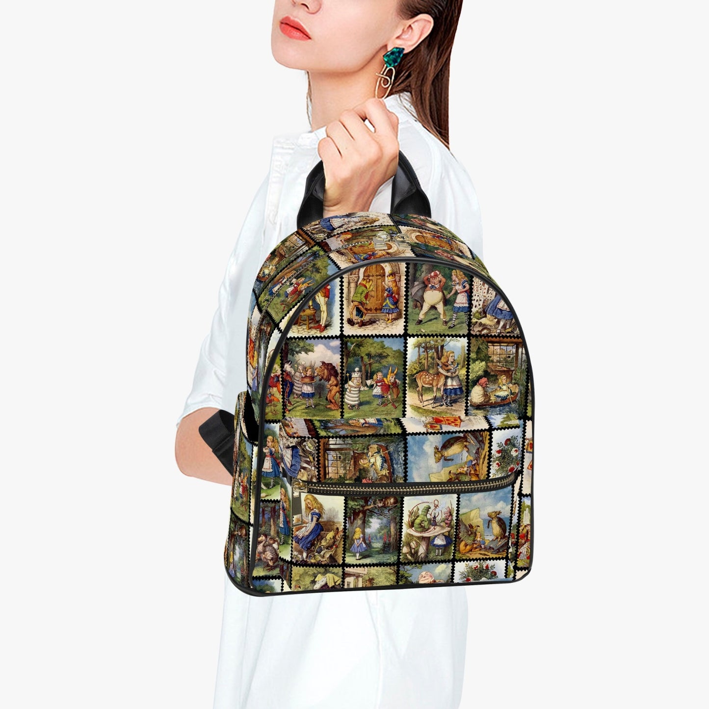 Alice in Wonderland Vintage Style Cute Backpack (JPBPAC)