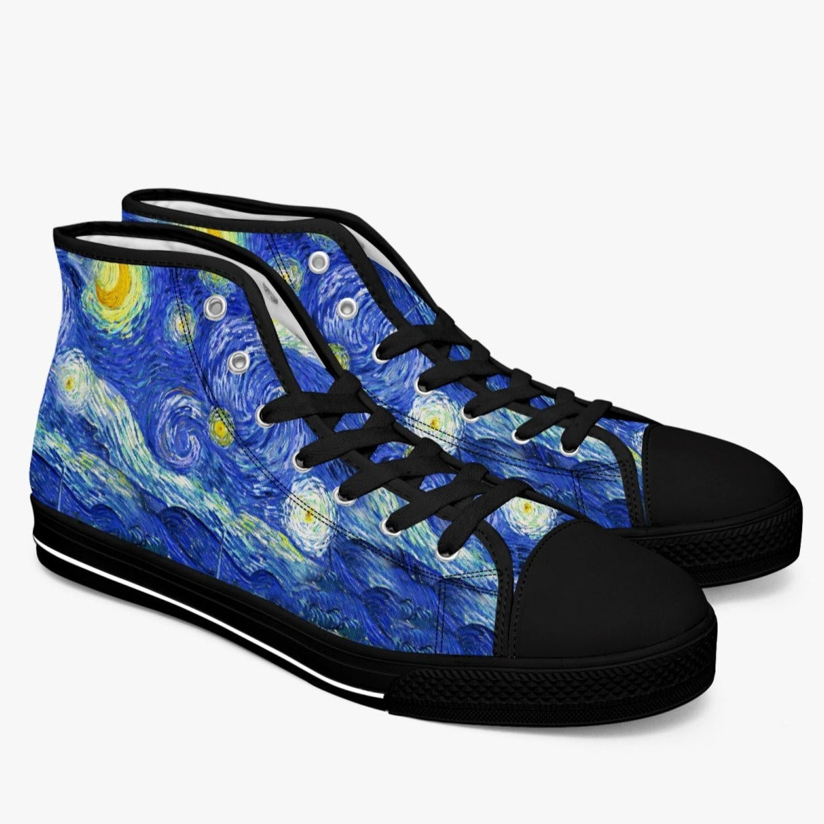 Van Gogh Starry Night High Top Sneakers (JPVGST1)