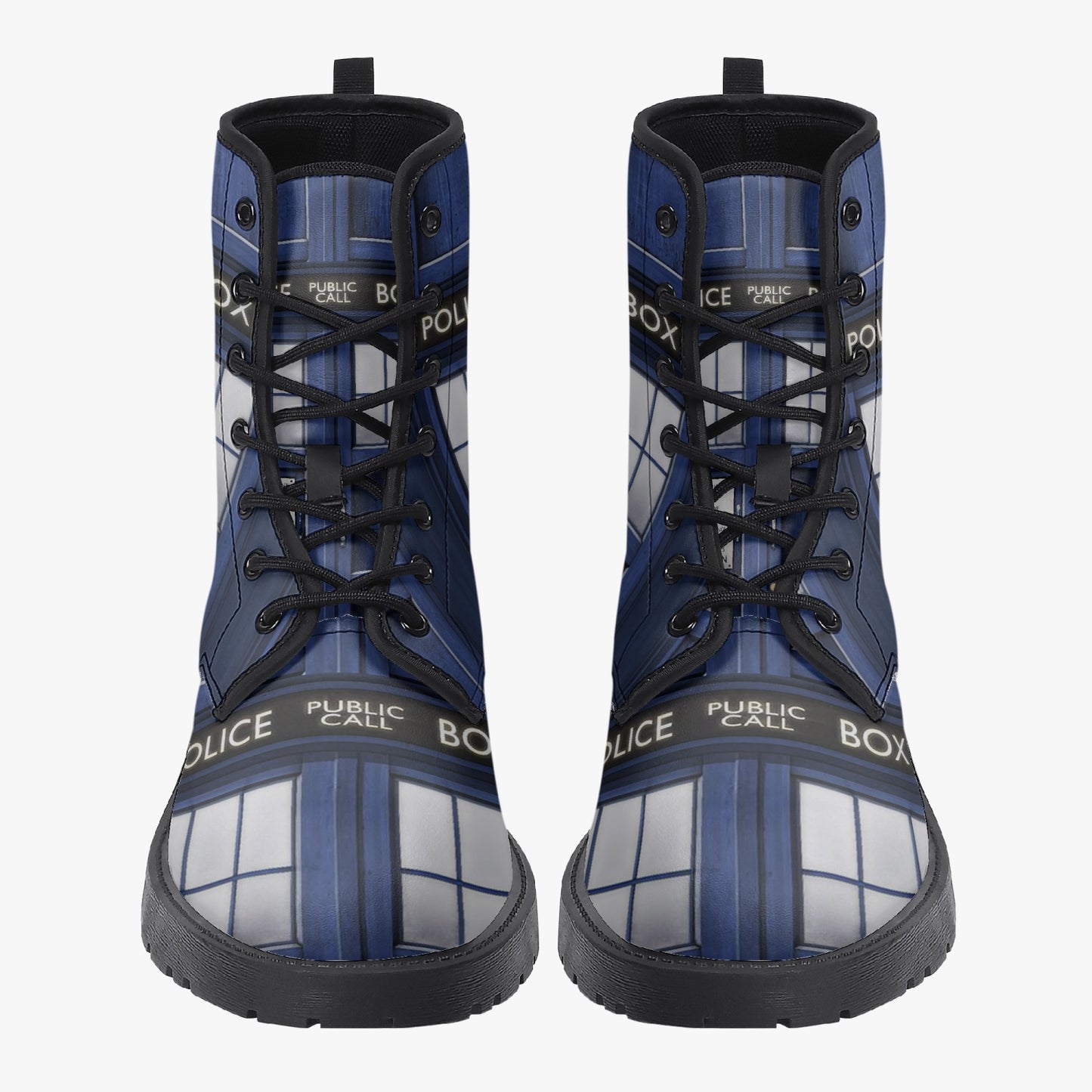 TARDIS Dr Who Police Box boots (JPREG31)