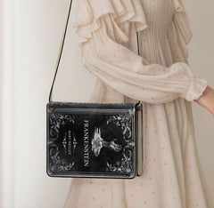 Frankenstein Book Purse 2 - Mary Shelley Book Bag