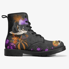 Halloween Alice in Wonderland Combat Boots | Gothic Boots