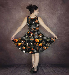 Halloween Dolls - Cute Spooky Dolls Party Dress for Halloween - Plus Size Friendly