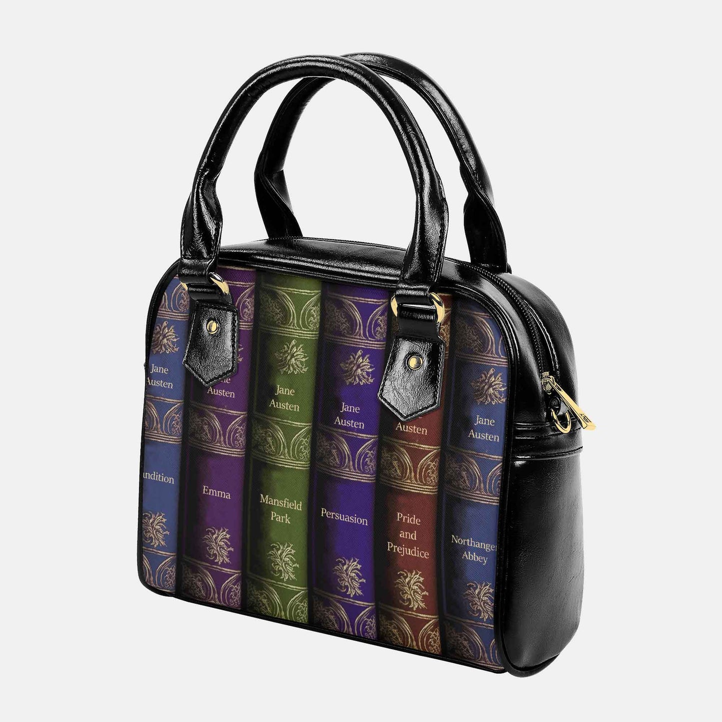 Jane Austen Shoulder Handbag - Purse for Jane Austen Fans (JPJAB)