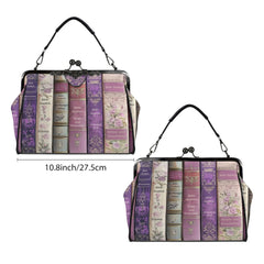 Jane Austen Kisslock Purse – Vintage Book Lover Handbag
