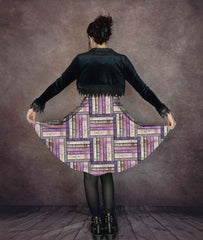 Jane Austen Fun Party Dress - Librarian Dress - Plus Size Friendly
