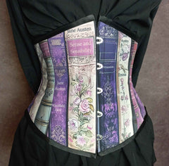 Jane Austen Novels Corset Ensemble - Steampunk Cosplay - Book Week Costume