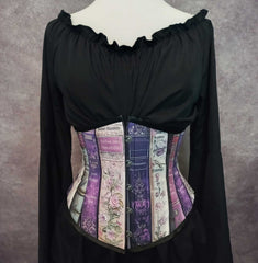 Jane Austen Novels Underbust Corset - Plus Size Friendly - Handmade in Australia