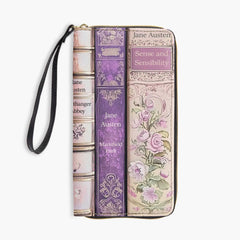 Jane Austen Wrist Wallet - Literary Purse - Librarian Gift
