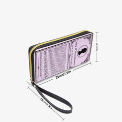 Lady Whistledown's Society Papers Wallet - Lavender Bridgerton Purse