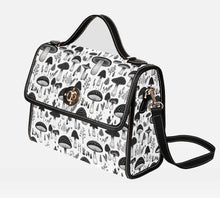 Load image into Gallery viewer, Mushroomcore Black and White Shoulder Satchel Bag (ASATCHM1)
