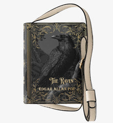 The Raven Book Purse - Edgar Allan Poe Literary Bag