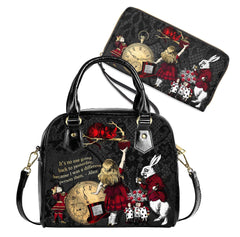 Alice in Wonderland Red and Gold Accessories Set - Mad Hatter Tea Party Accessories (JP83QSET)