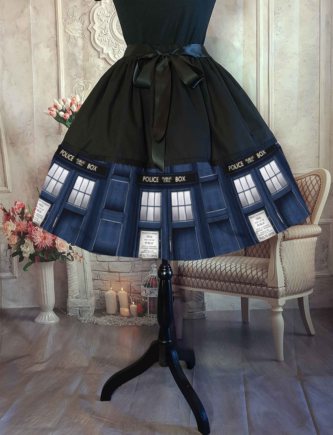 Doctor Who Tardis Party Skirt - Dr Who Cosplay