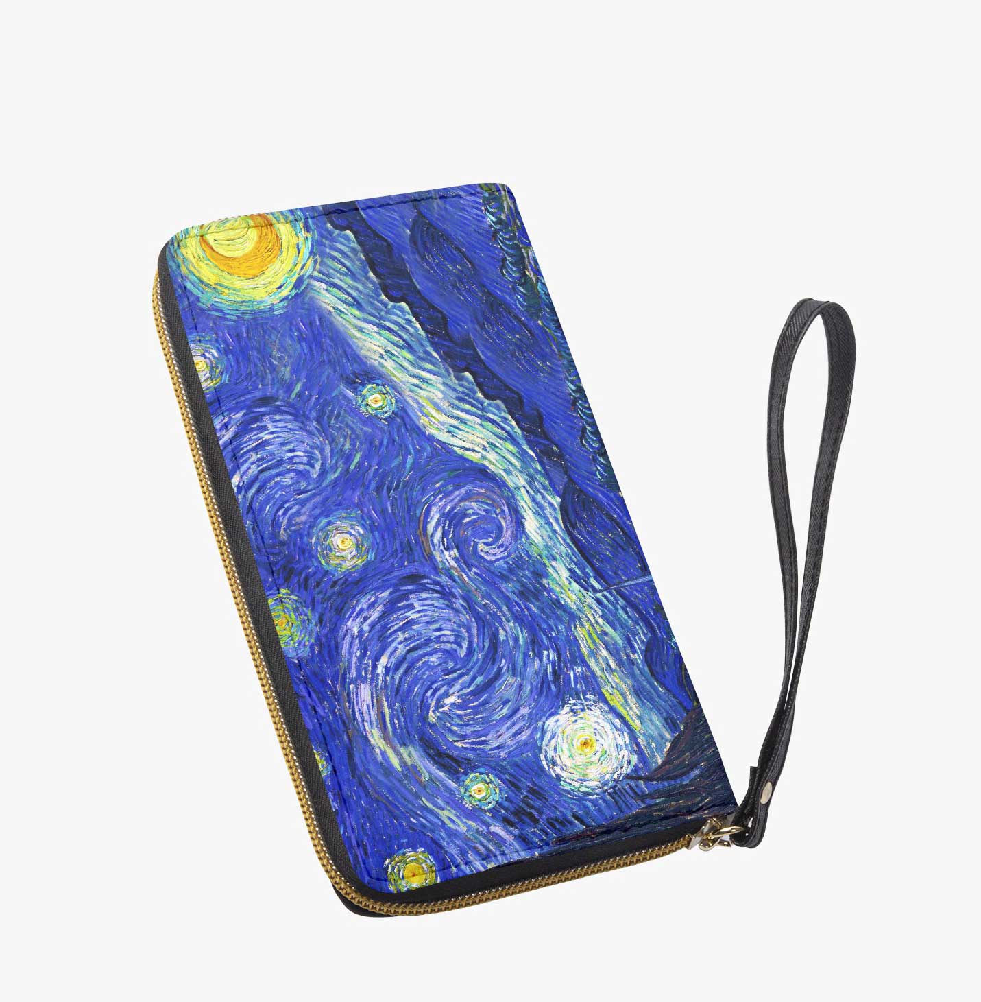 Van Gogh Starry Night - Zipper Art Wallet - Gift for Art Lover (CWVAN)