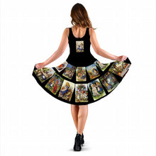 Load image into Gallery viewer, Vintage Alice Ilustrations Sundress with pockets
