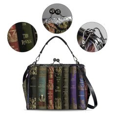 Vintage Books Kisslock Purse