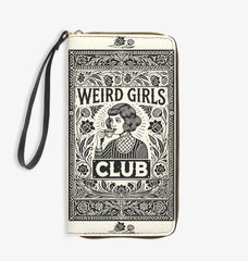 Weird Girls Club Wallet – Gothic Bookish Wristlet
