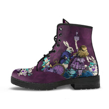Load image into Gallery viewer, Alice in Wonderland - Dark Alice Boots (REG64)
