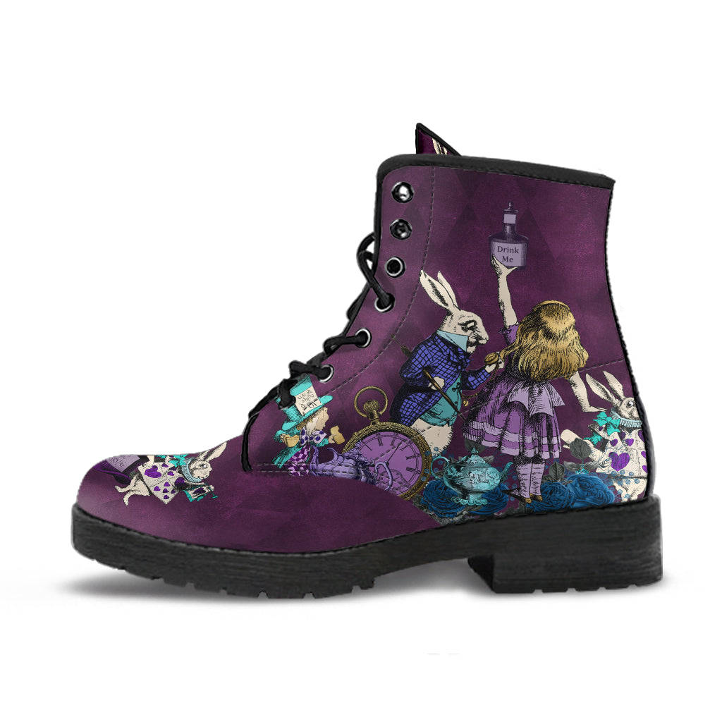 Alice in Wonderland - Dark Alice Boots (REG64)