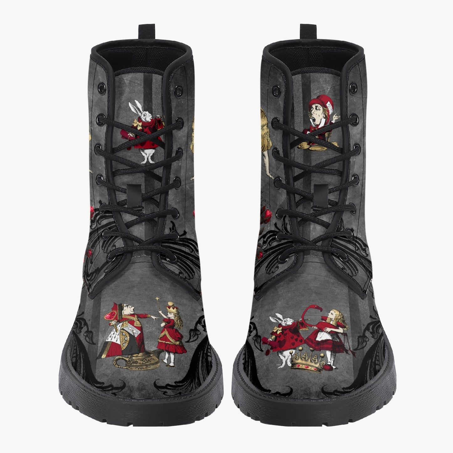 Alice in Wonderland Red and Gold Boots - Adrienne Version (JPARG)