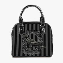 Load image into Gallery viewer, The Raven Nevermore Edgar Allan Poe Goth Handbag (JPHBNEVERG)

