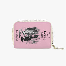 Load image into Gallery viewer, Alice in Wonderland Pink Card Holder Wallet - Through the Looking Glass Purse (JPLCPINK)
