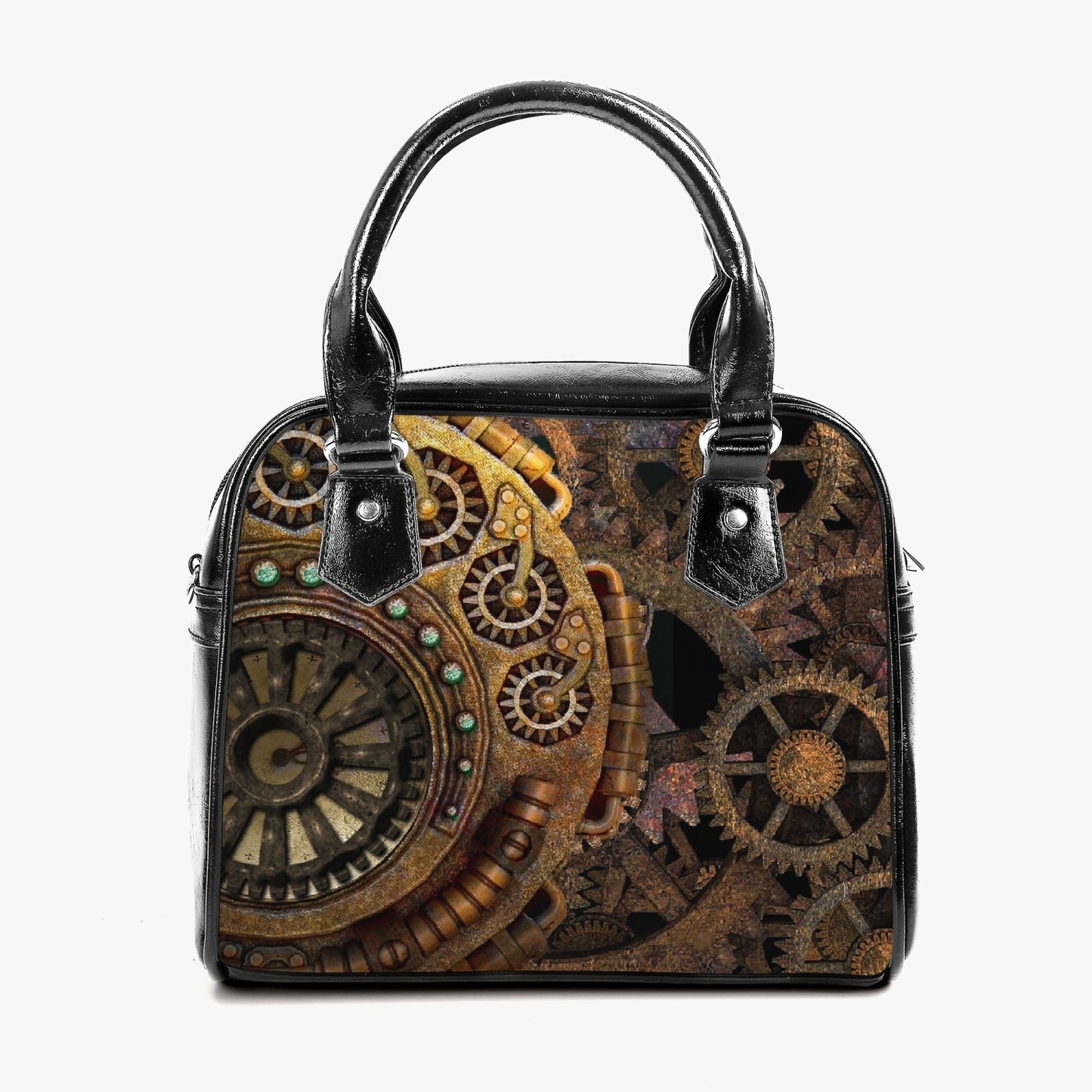 Clockwork Steampunk Shoulder Purse - Steampunk Costume Accessory (JPSTEAMHB)