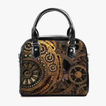 Load image into Gallery viewer, Clockwork Steampunk Shoulder Purse - Steampunk Costume Accessory (JPSTEAMHB)
